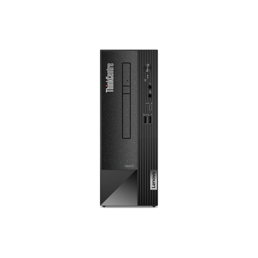 Lenovo ThinkCentre neo 50s SFF Desktop Computer, Intel Core i7-12700 Processor, 16GB RAM, 1TB HDD + 1TB SSD, Intel UHD Graphics 770, Windows 11 Pro, Black | TC-neo-50s-SSF