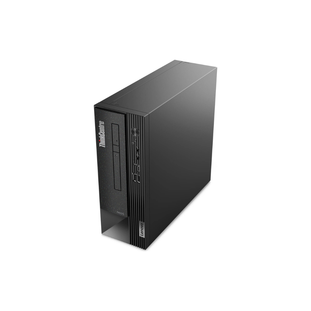 Lenovo ThinkCentre neo 50s SFF Desktop Computer, Intel Core i7-12700 Processor, 16GB RAM, 1TB HDD + 1TB SSD, Intel UHD Graphics 770, Windows 11 Pro, Black | TC-neo-50s-SSF
