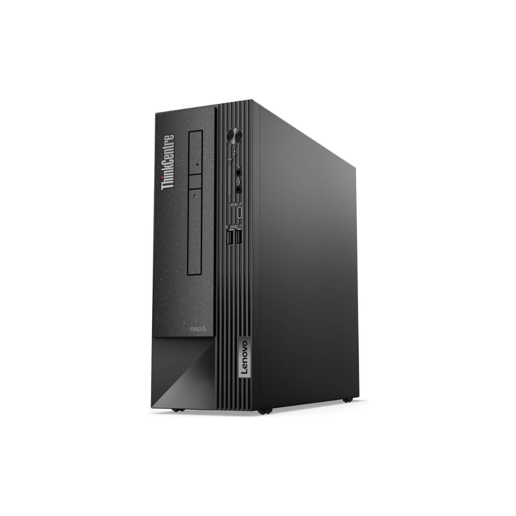 Lenovo ThinkCentre neo 50s SFF Desktop Computer, Intel Core i7-12700 Processor, 16GB RAM, 1TB HDD + 1TB SSD, Intel UHD Graphics 770, Windows 11 Pro, Black | TC-neo-50s-SSF