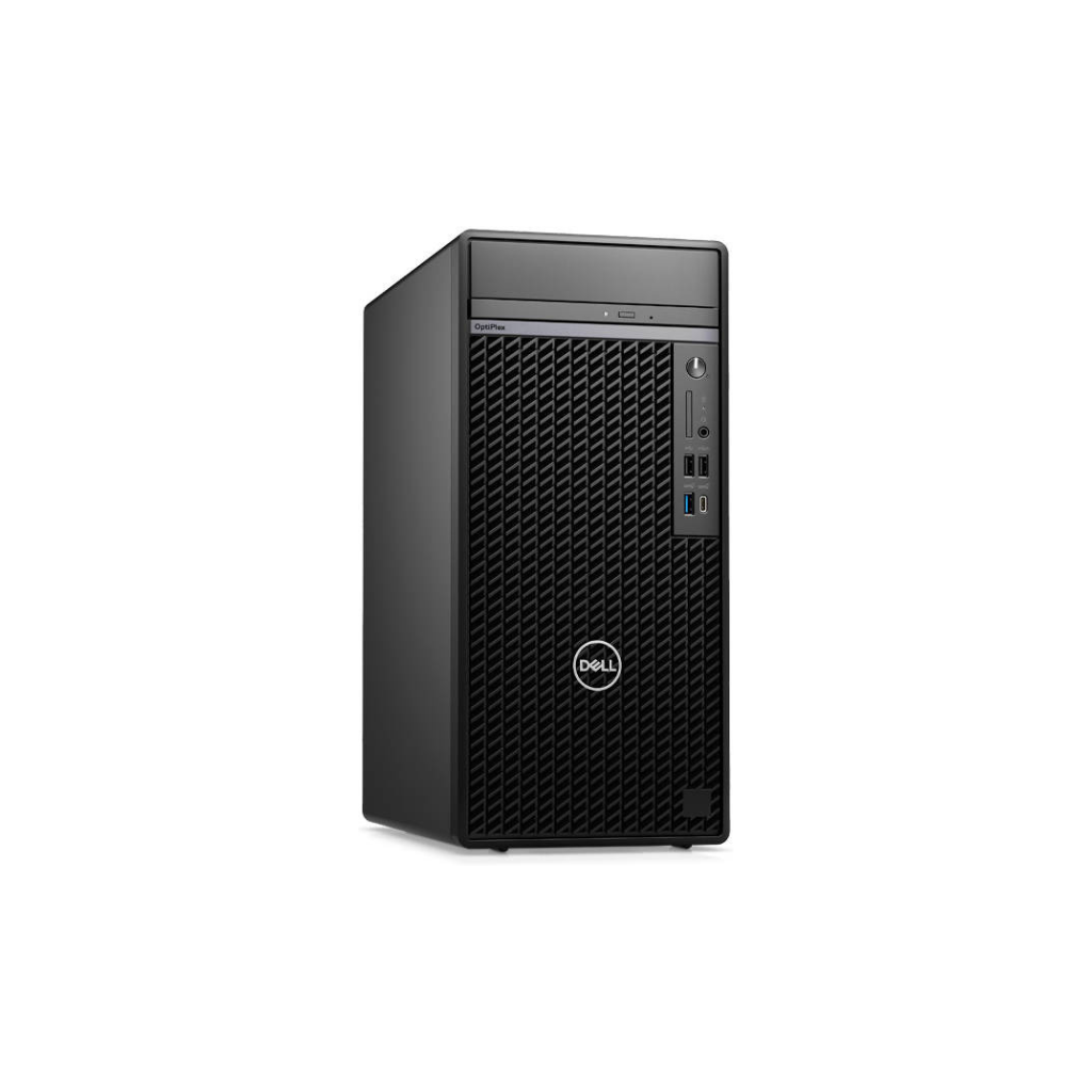 Dell OptiPlex 7010 MT Desktop Computer, Intel Core i7-13700 Processor, 8GB RAM, 512GB SSD Storage, Intel UHD Graphics 770, English-Arabic Keyboard & Mouse, Free DOS, Black | PDO7010I785121Y