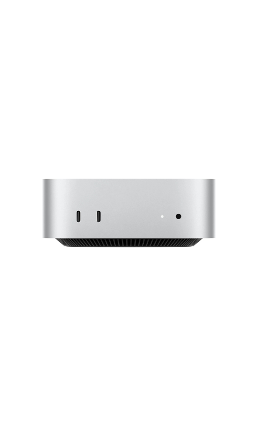 Apple Mac Mini Desktop Computer, Apple M4 Chip with 10-core CPU, 10-core GPU, 16-core Neural Engine, 16GB RAM, 1TB SSD, 3x Thunderbolt 4 Ports, HDMI Port, 2x USB-C Ports, Silver | Z1CF000WM