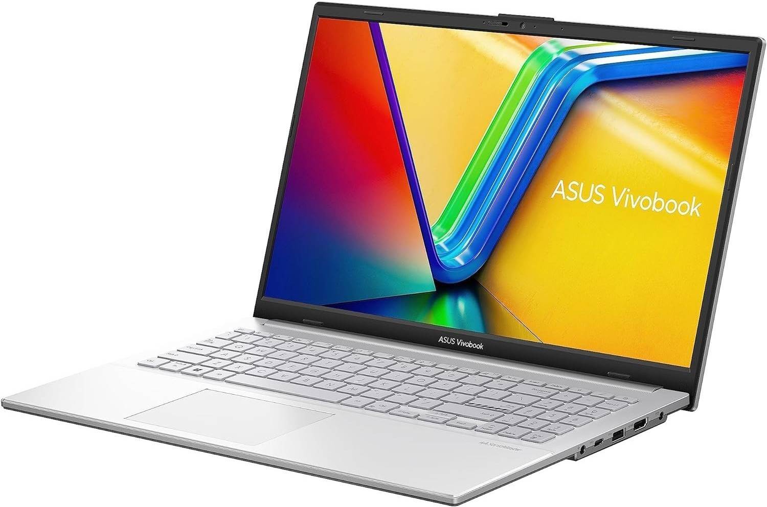 ASUS Vivobook Go 15 E1504GA 15.6" FHD Laptop – Intel Core i3-N305, 8GB RAM, 256GB SSD, Windows 11, Cool Silver, English Keyboard