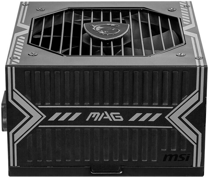 MSI MAG A750BN PCIe5 – 750W Fully Modular ATX Power Supply, 80 PLUS Bronze Certified, PCIe5 Ready, Quiet Operation, High-Performance PSU for Gaming & Workstations