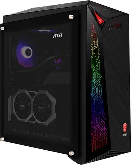 MSI MEG Infinite X 10TE-878AE 10th Gen - Intel Core i7-10700KF, 64GB (32G*2) RAM, 1TB HDD + 1TB SSD, Nvidia GeForce RTX 3080 10GB, Gaming PC Window 10 Home - Black | 9S6-B91651-878