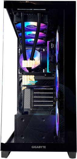 Phantom Gaming PC - Intel Core Ultra 7 265K 20 Cores 20 Threads, NVIDIA RTX 3090 24GB, 32GB DDR5 RAM 6400MHz, 1TB SSD Gen 4, 850W 80 PLUS PSU, 360mm LCD Liquid Cooler