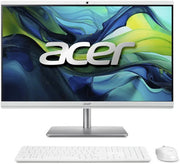 Acer C27D-Q.BMGEM.003 All in One Desktop Computer, 27" FHD Display, Intel Core Ultra 7-155U, 16GB RAM, 512GB SSD, Intel Graphics, Wireless ENG-ARB K/B & Mouse, Windows 11 Home, White | DQ.BMGEM.003