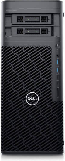 Dell Precision 5860 Tower Workstation, Intel Xeon W3-2423, 16GB RAM, 512GB SSD, English - Arabic Keyboard, Windows 11, Black | DAAUDEL11T58WW3BX007