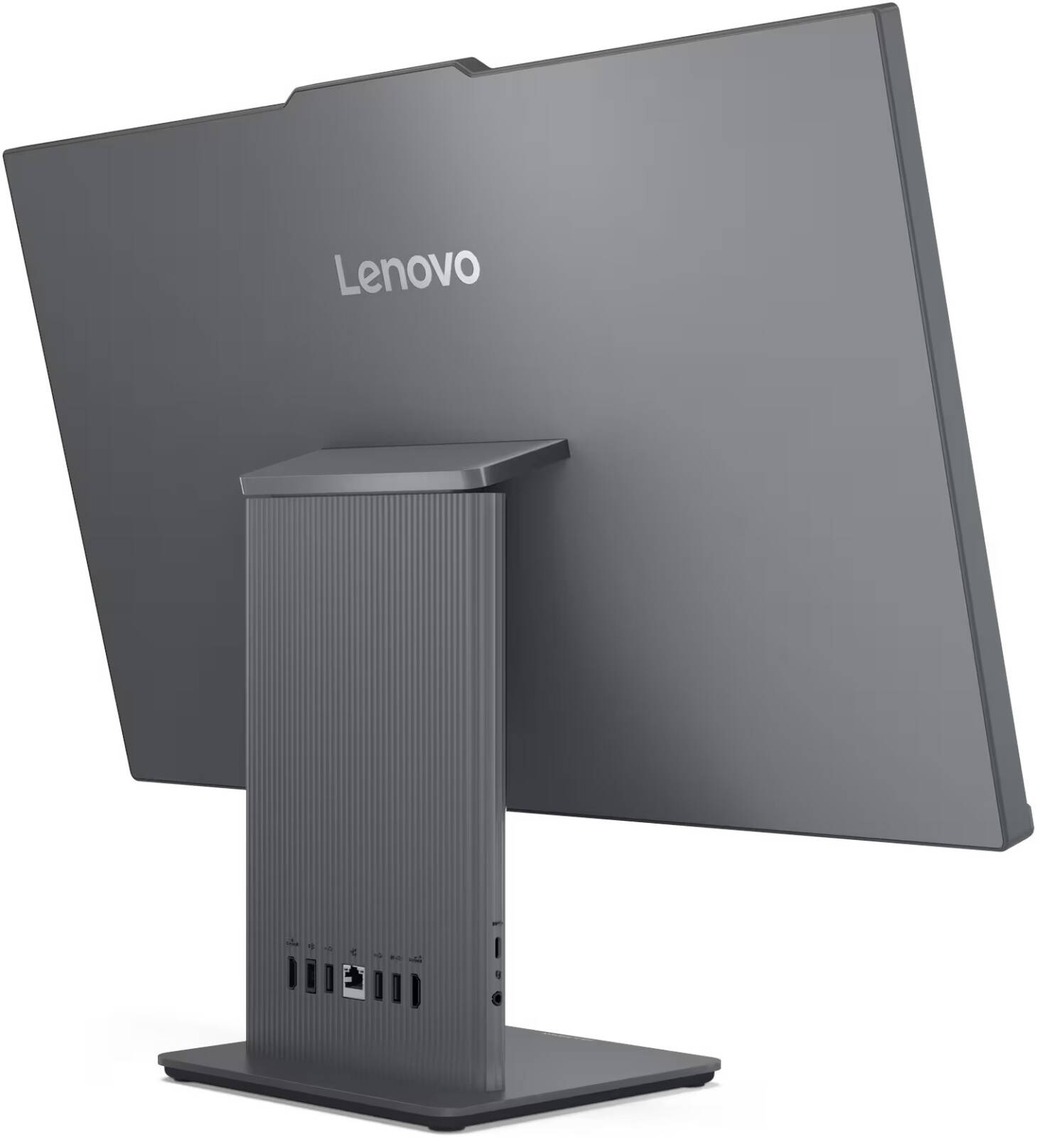 Lenovo IdeaCentre AIO 27IRH9 Desktop Computer, 27" FHD IPS Display, Intel Core i7-13620H, 16GB RAM, 512GB SSD, Intel UHD Graphics, English - Arabic EOS KB & Mouse, Windows 11, Luna Gray | F0HM000KAX