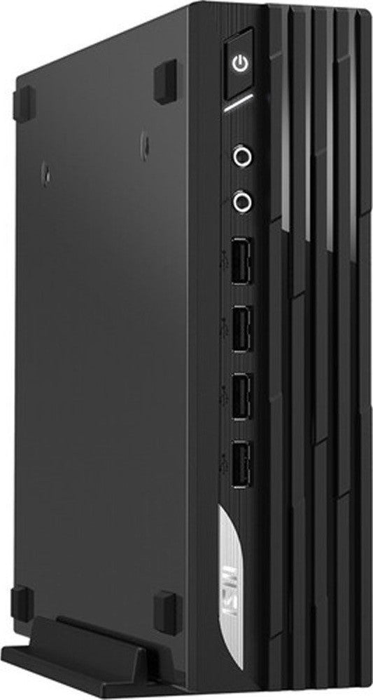 MSI Pro DP21 11M Ultra Small Form Factor PC, Intel Core i3-10105 Processor, H510 Chipset, 8GB RAM, 1TB HDD, Intel UHD Graphics, Windows 11, Black | 9S6-B0A411-097