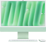 Apple iMac 2021 24'' 4.5K Retina Display PC, 4480x2520 Resolution, M1 8 Core CPU / 8 Core GPU, 8GB RAM, 512GB SSD, English Keyboard, macOS, Gigabit Ethernet, Green | MGPJ3B/A