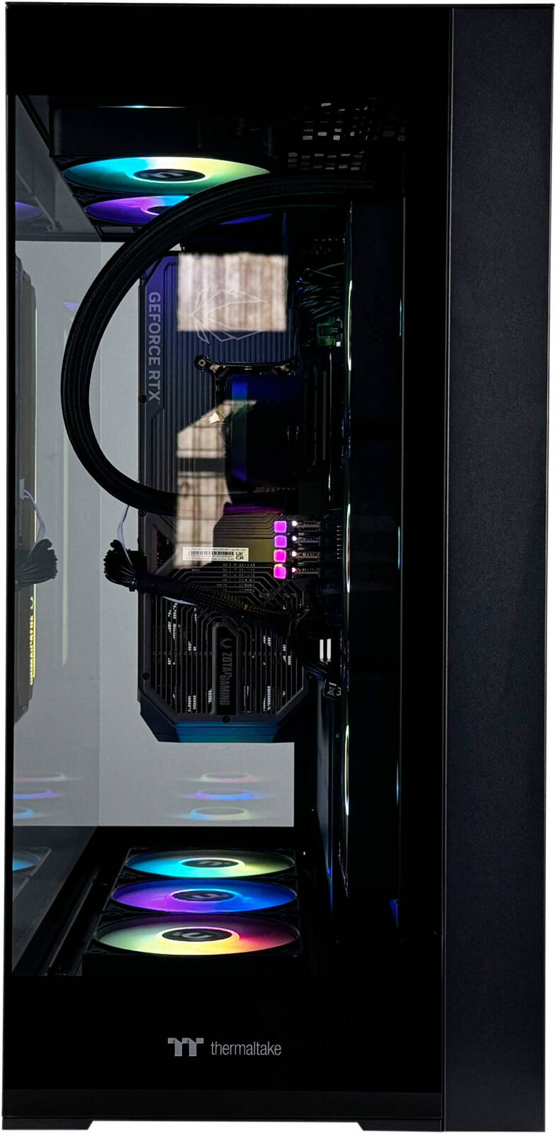 TitanX Gaming PC - Intel Core Ultra 9 285K 24 Cores 24 Threads, NVIDIA RTX 5080 16GB, 32GB DDR5 RAM 6000MHz, 2TB SSD Gen 5, 1200W 80 Plus PSU, 360mm Liquid Cooler, Wi-Fi + BT