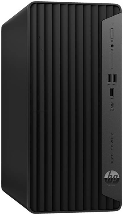 HP Pro Tower 400 G9 Desktop Computer, Intel Core i5-12500 4.6GHz Processor, 16GB RAM, 1TB SSD, Intel UHD Graphics 770, HP 125 Wired Keyboard & Mouse Combo, FreeDOS, Black | 6U3J2EA