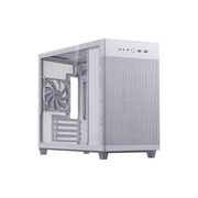 ASUS Prime AP201 Mid-Tower PC Case – Tempered Glass, White, ATX / Micro-ATX / Mini-ITX Compatible