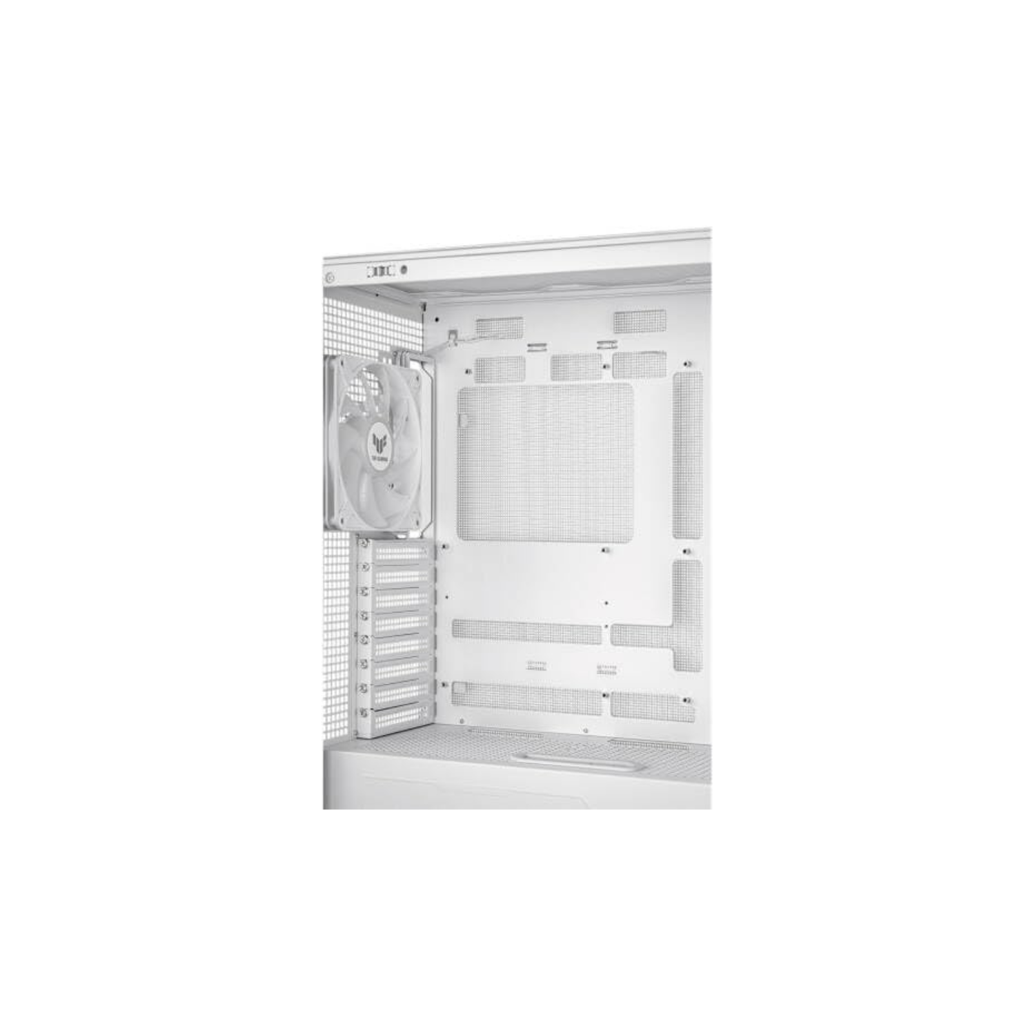 ASUS TUF Gaming GT302 Mid-Tower PC Case – White with Tempered Glass & ARGB Fans, ATX / Micro-ATX / Mini-ITX Compatible