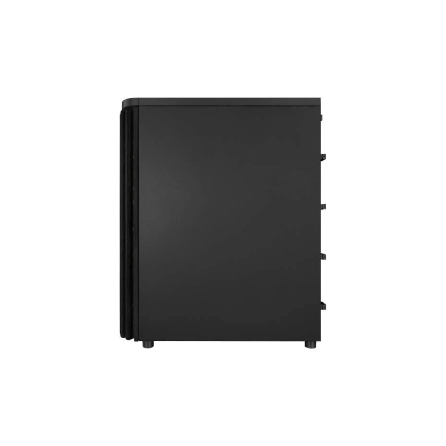 ASUS ProArt PA401 Mid-Tower PC Case – Black with Wooden Accents & Tempered Glass, PWM Fans, ATX / Micro-ATX / Mini-ITX Compatible