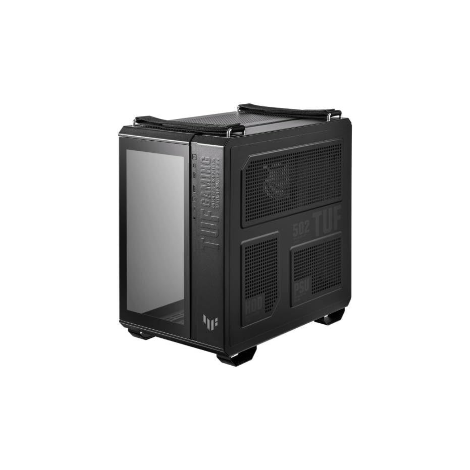 ASUS TUF Gaming GT502 Horizon Mid-Tower PC Case – Black with Tempered Glass & ARGB Fans, ATX / Micro-ATX / Mini-ITX Compatible