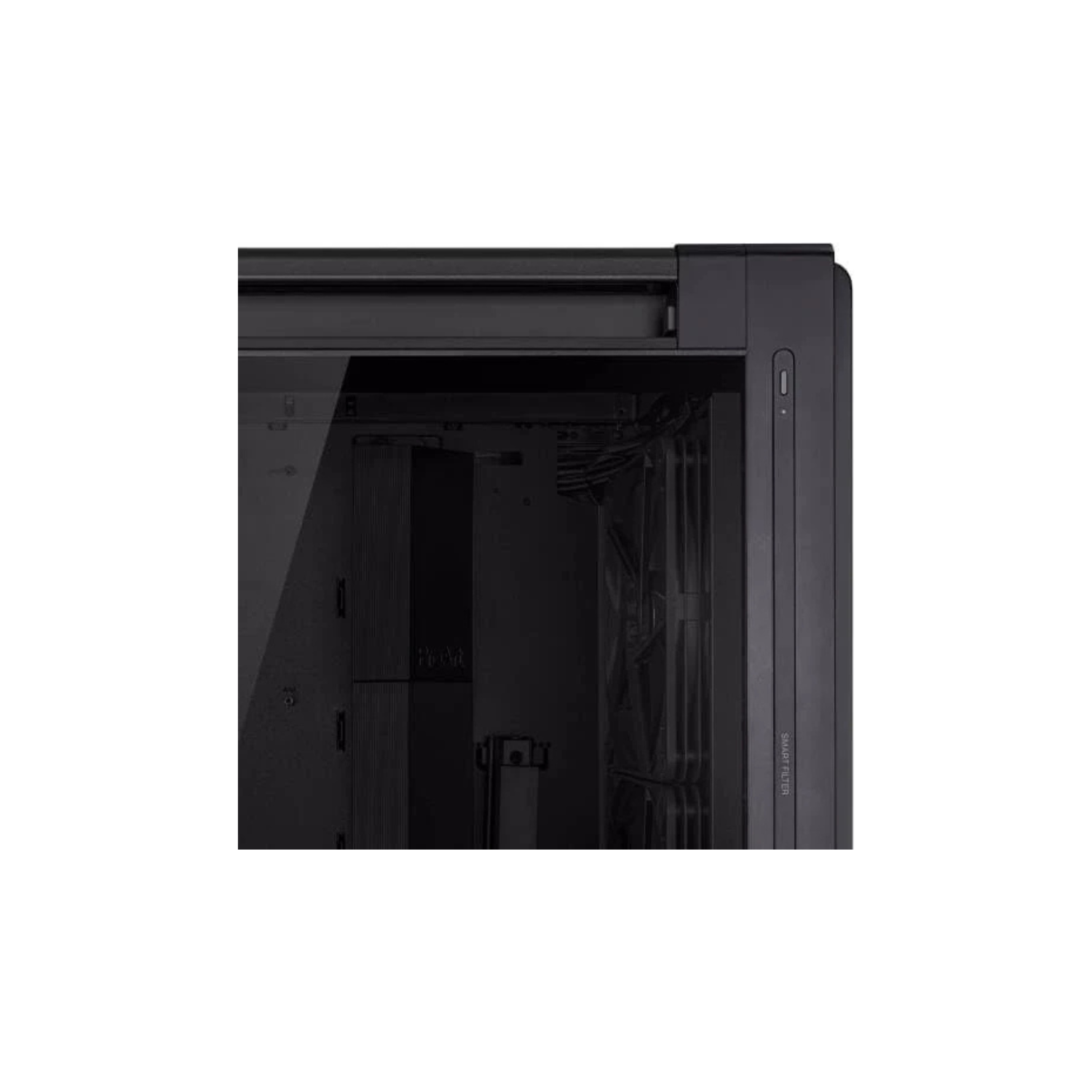 ASUS ProArt PA602 Wood TG Edition – Black, Tempered Glass, PWM Fan Control, Premium Creator PC Case