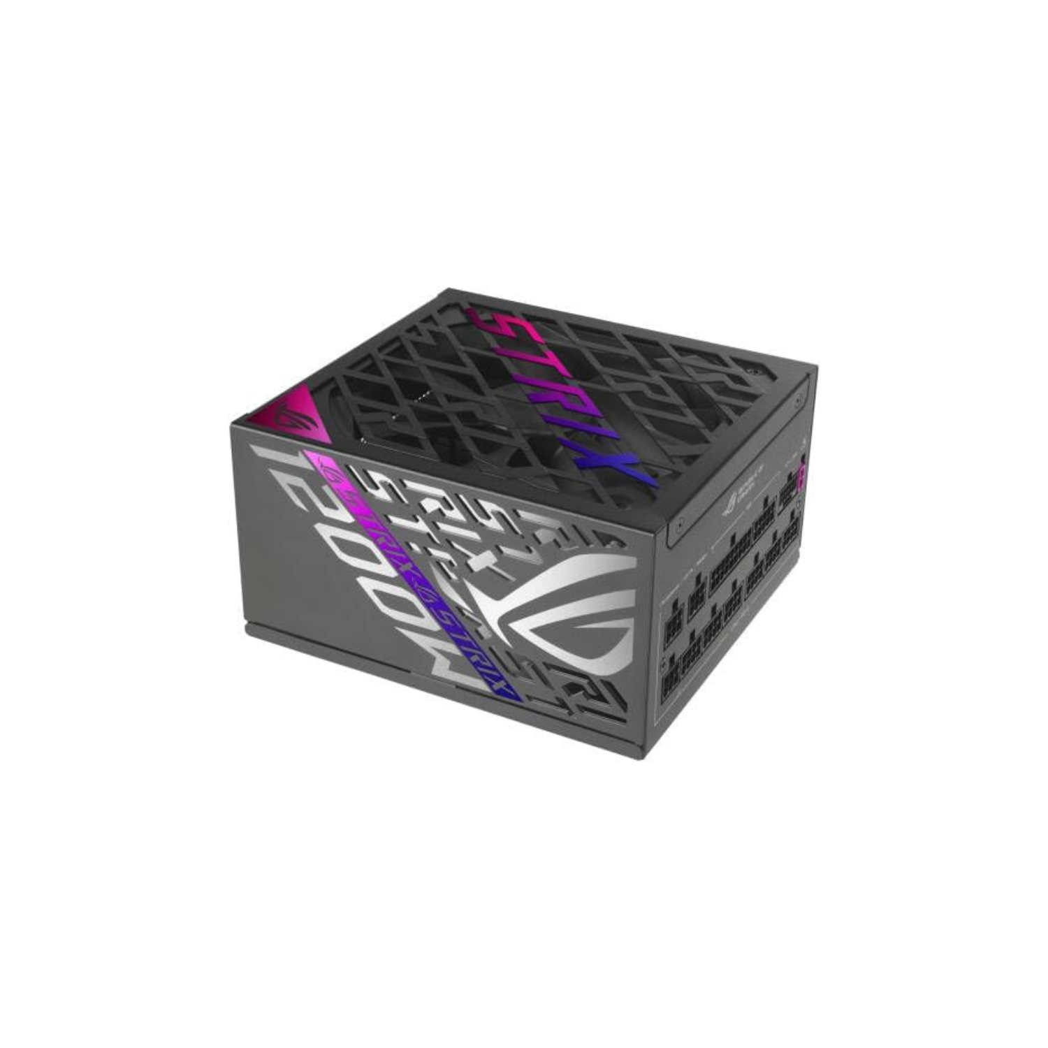 ASUS ROG Strix 1200W Gaming Power Supply – 80 PLUS Platinum, Fully Modular, Axial-Tech Fan, Aura Sync RGB, CE & UK Plug