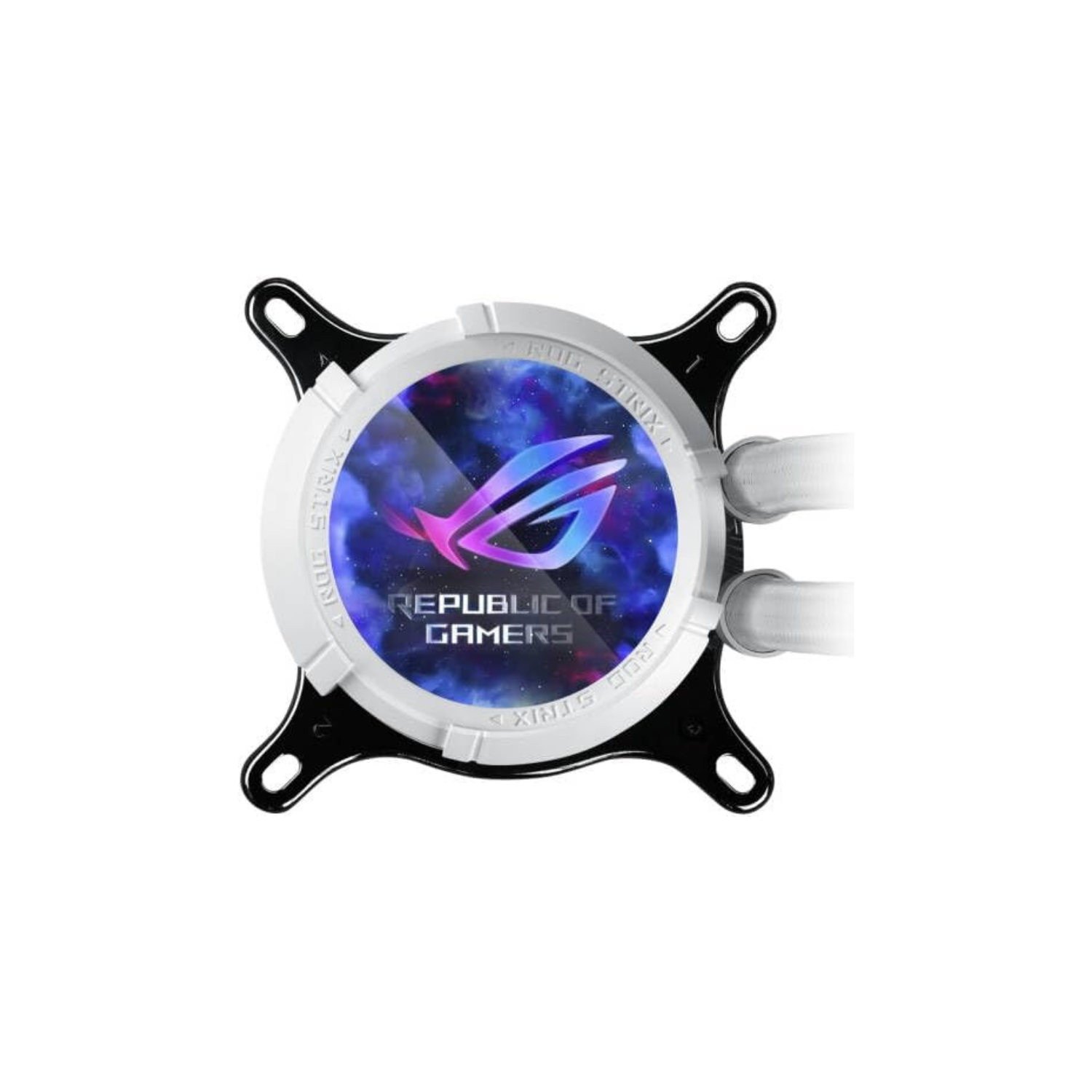 ASUS TUF Gaming LC III 360 ARGB White AIO Cooler – 3-in-1 Fans, 2.8" LCD Display, Addressable RGB