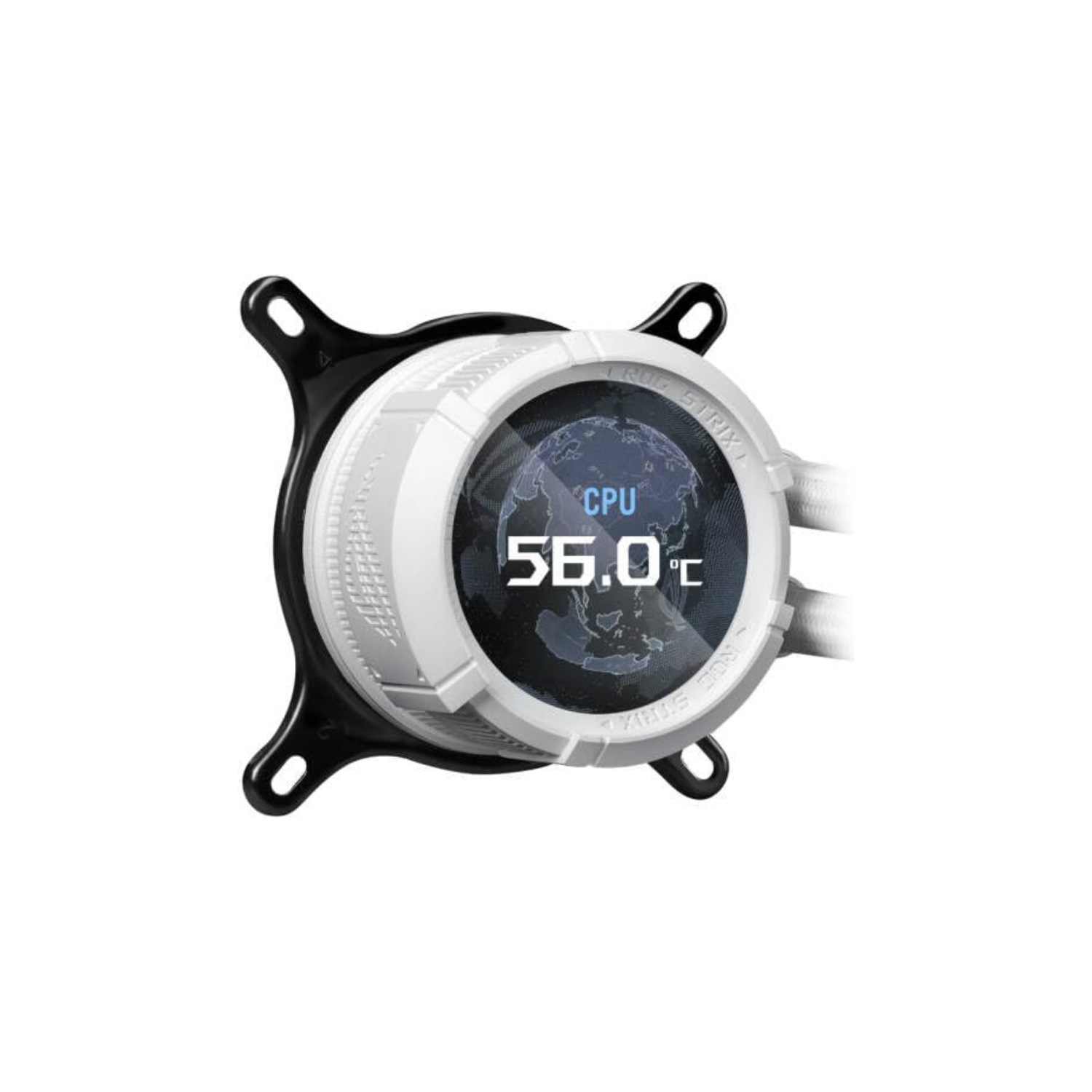 ASUS ROG Strix LC III 360 ARGB White AIO Cooler – Asetek Pump, Sigrid V2, Addressable RGB