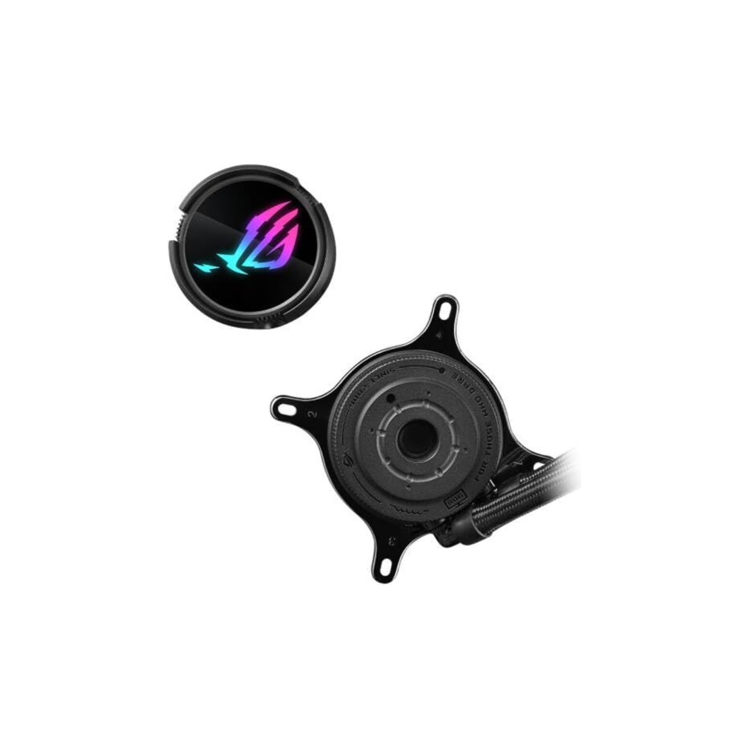 ASUS TUF Gaming LC III 360 ARGB AIO Cooler – 3-in-1 Fans, 2.8" LCD Display, Addressable RGB