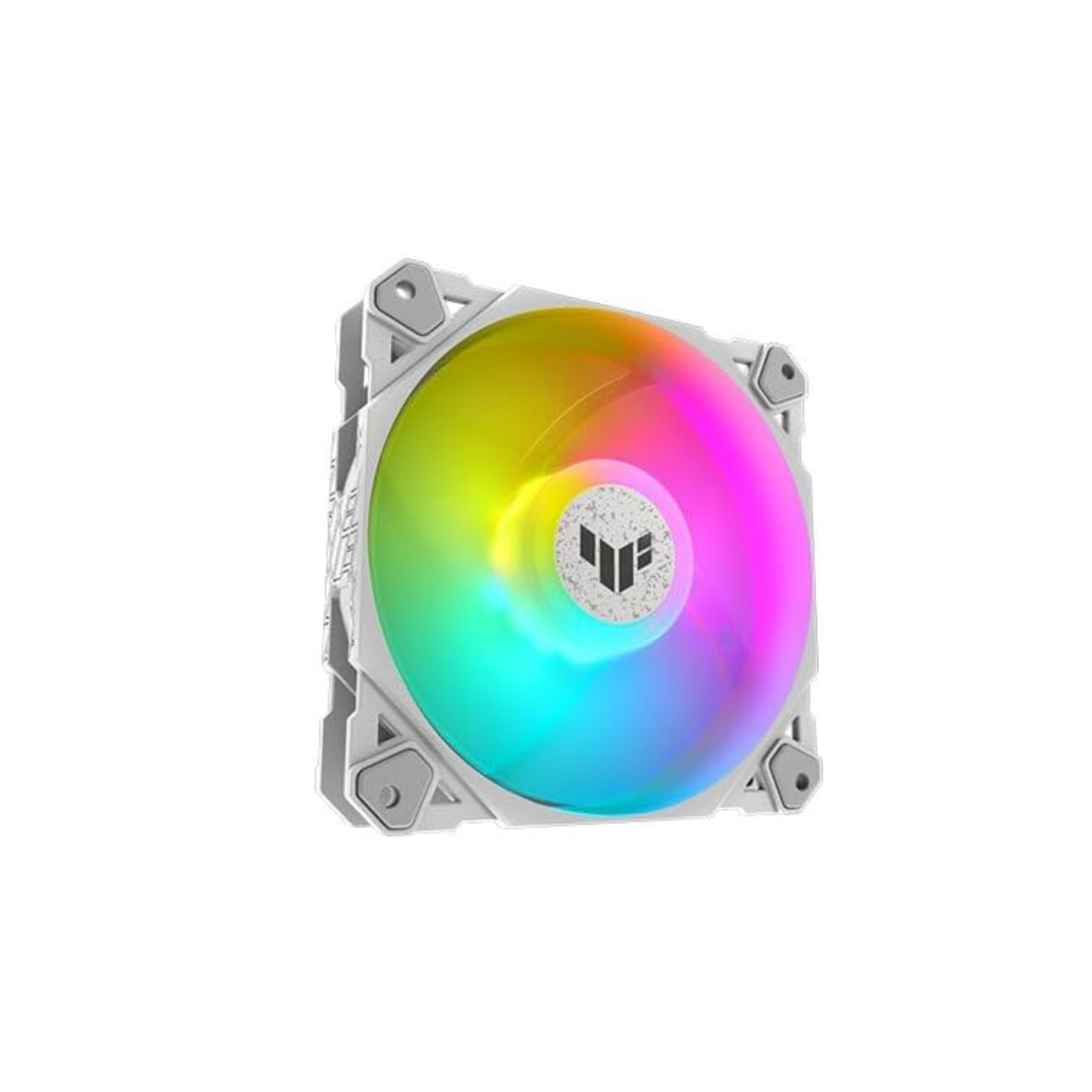 ASUS Prime MR120 ARGB Fan White – 120mm High-Performance Cooling, Addressable RGB