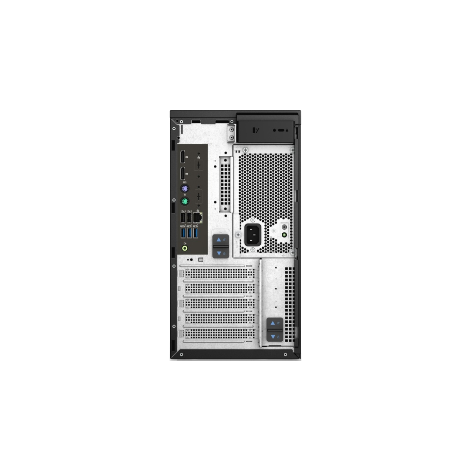 Dell Precision T3650 Tower Workstation, Intel Core i7-11700K, 16GB RAM, 256GB SSD + 1TB 3.5" HDD, NVIDIA Quadro P2000 5GB,  Wired ARB KB & Optical Mouse, Win 10, Black | PCS-T3650-DT-ARB2