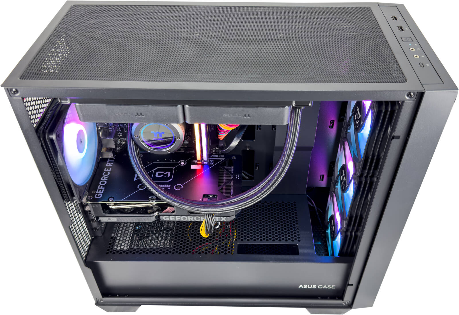 COUGAR MX4 Gaming PC - Intel Core i5-14400F 10 Cores 16 Threads, NVIDIA RTX 4060 TI 8GB, 32GB DDR5 RAM 6400MHz, 1TB SSD Gen 4, 650W PSU, 23 Monitor 144Hz, Redragon Gaming Combo