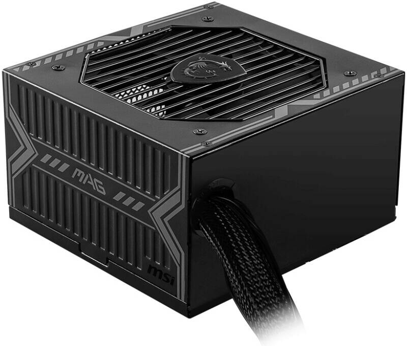 MSI MAG A750BN PCIe5 – 750W Fully Modular ATX Power Supply, 80 PLUS Bronze Certified, PCIe5 Ready, Quiet Operation, High-Performance PSU for Gaming & Workstations