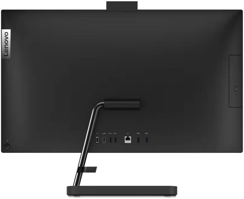 Lenovo IdeaCentre AIO 3 27IAP7 Desktop Computer, 27" FHD IPS Display, Intel Core i7-13620H, 16GB RAM, 512GB SSD, Intel UHD Graphics, ENG-ARAB Keyboard & Mouse, Free DOS, Black | F0GJ00KPAX