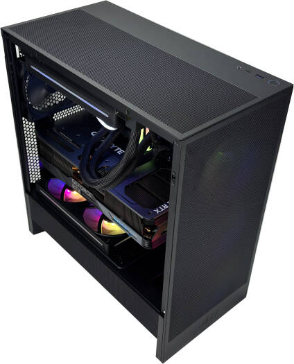 Leviathan X Gaming PC - Intel Core Ultra 7 265K 20 Cores 20 Threads, NVIDIA RTX 5070 TI 16GB, 32GB DDR5 RAM 6400MHz, 2TB SSD Gen 5, 850W Gold Rated PSU, 240mm LCD Liquid Cooler, Wi-Fi 7 + BT