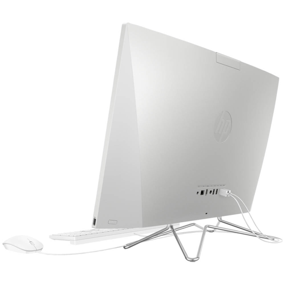 HP 27-DP1013N 27 " FHD IPS Non Touch All In One PC, Intel Core i7-1165G7 Processor, 8GB DDR4 RAM, 1TB HDD, Intel Iris Xe Graphics, With Wired Keyboard + Mouse, DOS - No Windows, Silver | 488J6EA
