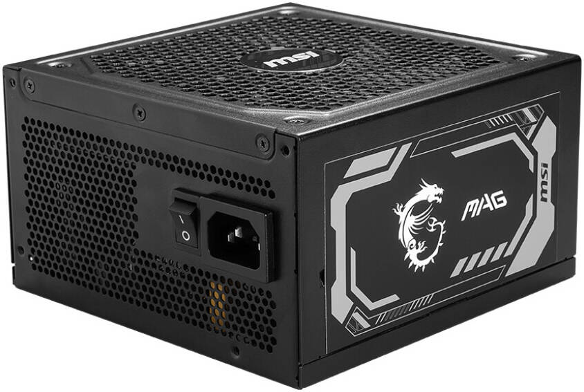 MSI MAG A1000GL PCIe5 – 1000W Fully Modular ATX Power Supply, 80 PLUS Gold Certified, PCIe5 Compatible, Quiet Operation, High-Performance PSU for Gaming & Workstations