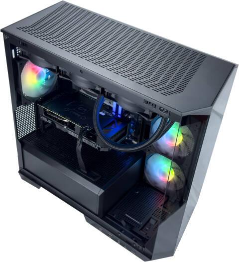 Cyber Gaming PC - Intel Core i7-14700K 20 Cores 28 Threads, NVIDIA RTX 4060 TI 8GB, 16GB DDR5 RAM 5600MHz, 1TB SSD Gen 4, 650W 80 PLUS PSU, 360mm Liquid Cooler
