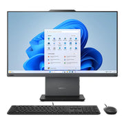 Lenovo IdeaCentre AIO 24IRH9 Desktop Computer, 23.8" FHD IPS 100Hz Display, Intel Core i5-13420H, 8GB RAM, 512GB SSD, Intel UHD Graphics, ENG-ARAB K/B & Mouse, FreeDOS, Luna Grey | F0HN000UAX