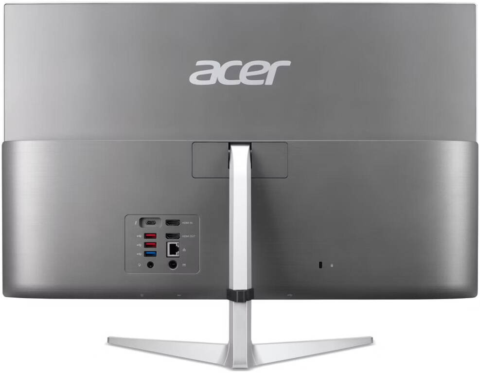 Acer Aspire C24-1651 AIO Desktop Computer, 23.8" FHD LED Display, Intel Core i7-1165G7, 8GB RAM, 512GB SSD, GeForce MX330 2GB GPU, Wireless K/B & Mouse, Win11, Silver | DQ.BG8EM.006