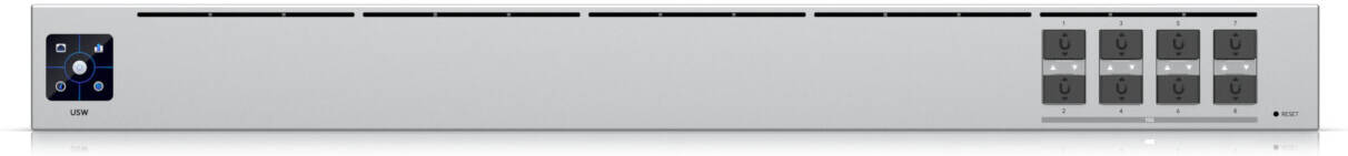 Ubiquiti USW-Aggregation-EU – UniFi Aggregation Switch, 10G SFP+ High-Speed Uplink, Enterprise-Grade Network Performance, PoE Compatible, Rack-Mountable