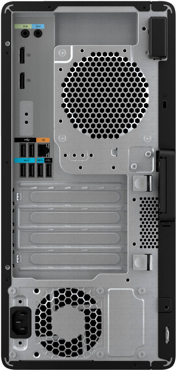 HP Z2 G9 Workstation, Intel Core i7-13700K, 32GB RAM, 2TB SSD + 1TB 3.5" HDD, Multi DVDRW, NVIDIA Quadro T1000-8GB Graphics, HP USB 320K KB + Wired 320M Mouse, Win 11 Pro, Black | HP Z2-G9-13