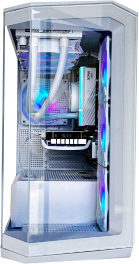 Cyber Gaming PC - AMD Ryzen 7 7700X 8 Cores 16 Threads, NVIDIA RTX 4070 12GB, 16GB DDR5 RAM 5600MHz, 1TB SSD Gen 4, 650W 80 PLUS PSU, 360mm Liquid Cooler, Wi-Fi + BT