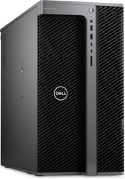 Dell Precision 7960 Tower Workstation Desktop Computer, Intel Xeon W9-3575X, 128GB RAM, 2TB + 2TB SSD & 8TB HDD, Dual NVIDIA RTX 5880 Ada 48GB GPU, ENG Keyboard & Mouse, Ubuntu Linux, Black | 7960