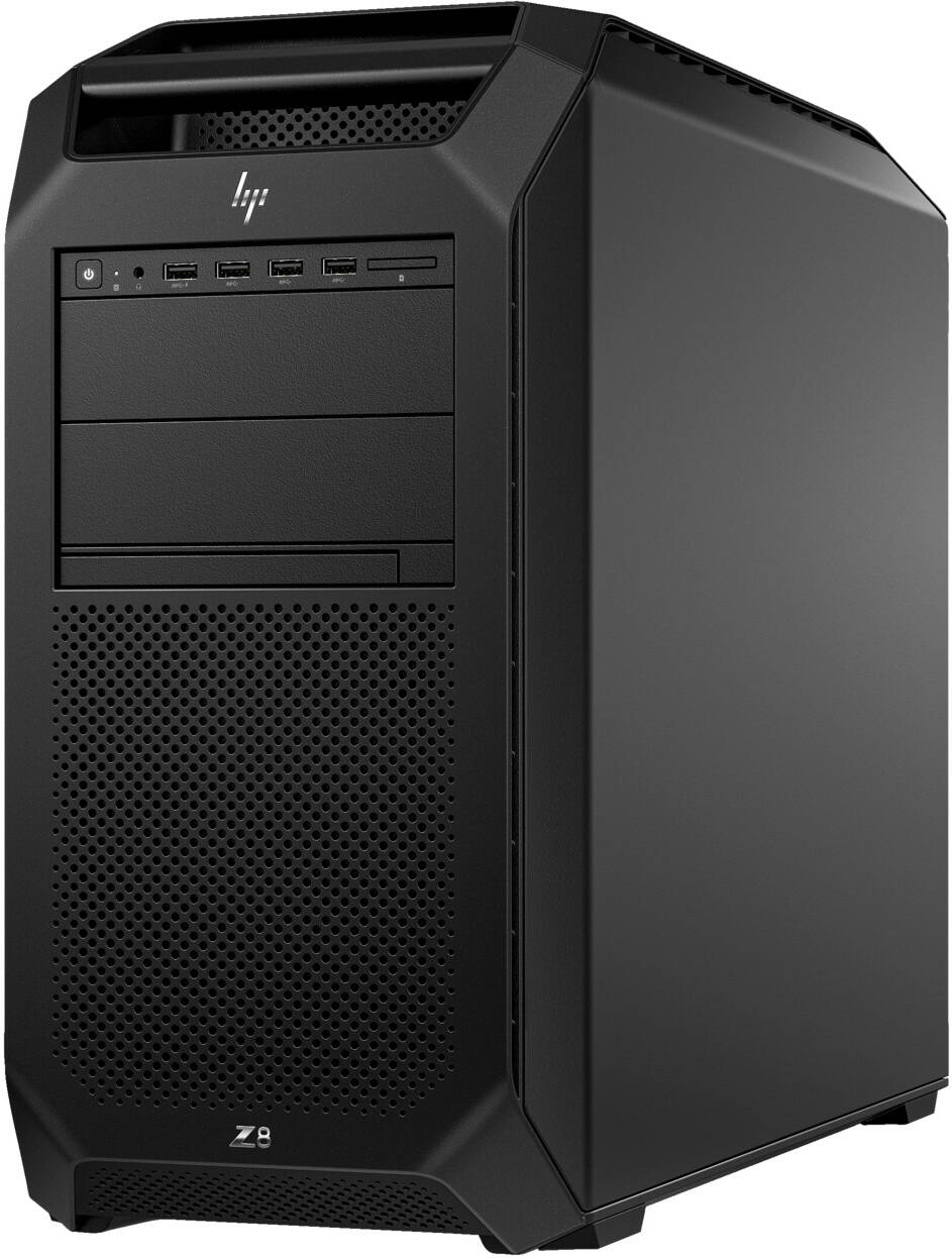 HP Z8 G5 Workstation Desktop PC, Intel Xeon Silver 4410Y, 128 GB DDR5 RAM, 1TB PCIe SSD, Optical Drive SATA Super Multi DVD, Win 11 Pro, Black | Z8-G5