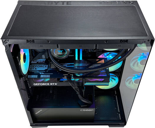 Phantom Gaming PC - Intel Core Ultra 7 265K 20 Cores 20 Threads, NVIDIA RTX 3090 24GB, 32GB DDR5 RAM 6400MHz, 1TB SSD Gen 4, 850W 80 PLUS PSU, 360mm LCD Liquid Cooler