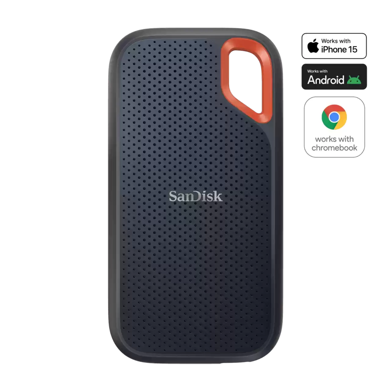 SanDisk Professional PRO‑SSD E61 4 TB – Portable NVMe External SSD with USB‑C 10 Gb/s, Up to 1 050 MB/s Read & 1 000 MB/s Write – Rugged & Reliable Storage for Creators
