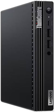 Lenovo ThinkCentre M70q Gen 3 Tiny Desktop PC, Intel Core i5-12400T 4.2GHz, 8GB RAM, 256GB SSD, Integ Intel UHD Graphics 730, USB ENG-ARB K/B & USB Calliope Mouse, Win 11 Pro, Black | 11T3009FGR