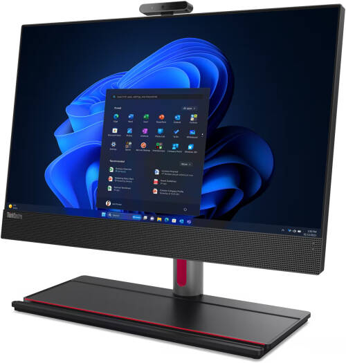 Lenovo ThinkCentre M90a Gen 5 AIO Desktop Computer, 23.8" FHD IPS Display, Intel Core i7-14700, 16GB RAM, 512GB SSD, Intel UHD Graphics 770, USB ENG Keyboard & Mouse, Win 11 Pro, Black | 12SL0009GP