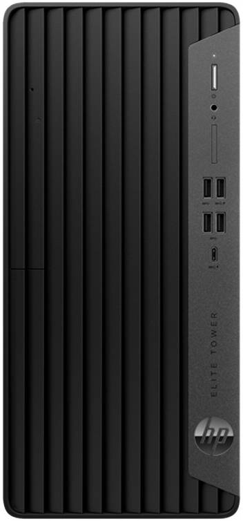 HP Elite Tower 800 G9 Desktop Computer, Intel Core i5-12500 Processor, 8GB RAM, 1TB SSD, Intel UHD Graphics 730, HP 125 Wired English Keyboard & Mouse, FreeDOS, Black | A28GJPA