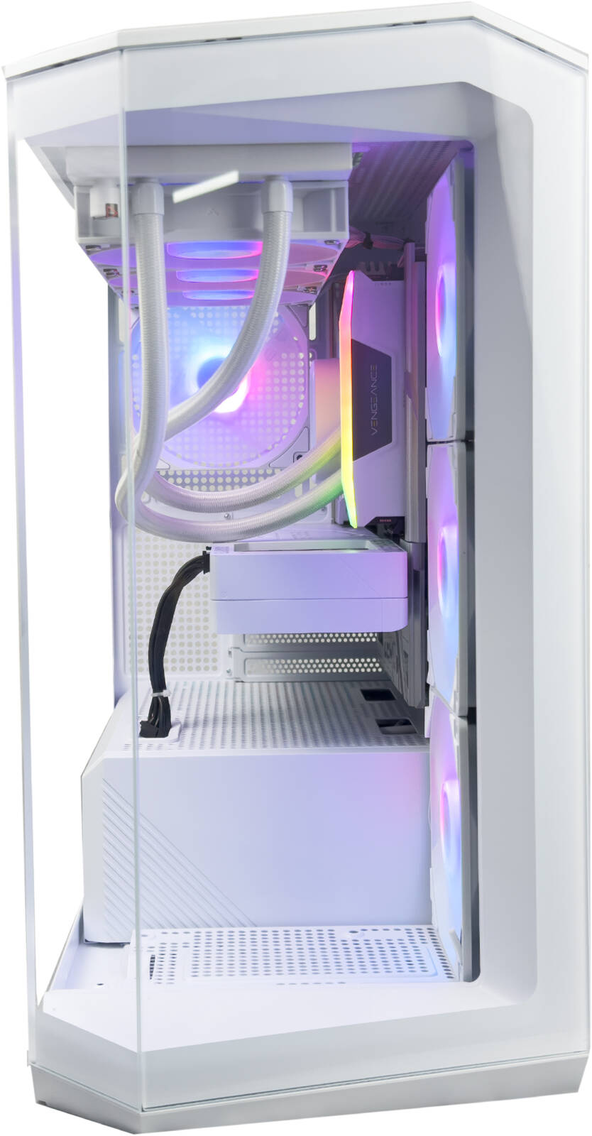 Blizzard Gaming PC - AMD Ryzen 7 9800X3D 8 Cores 16 Threads, NVIDIA RTX 5070 Ti 16GB, 32GB DDR5 RAM 6000MHz, 1TB SSD Gen 4, 850W Gold PSU, 360mm Liquid Cooler, Wi-Fi + BT