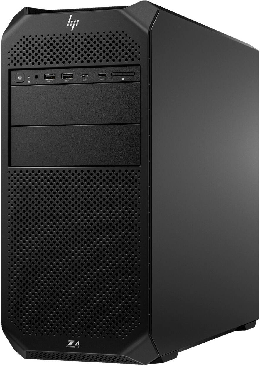 HP Z8 G5 Workstation Desktop PC, Intel Xeon Silver 4410Y, 16GB DDR5 RAM, 1TB PCIe SSD, Optical Drive SATA Super Multi DVD, ENG-ARB USB 320K K/B Wired 320M Mouse, Win 11 Pro, Black | 5E1A5ES#ABV