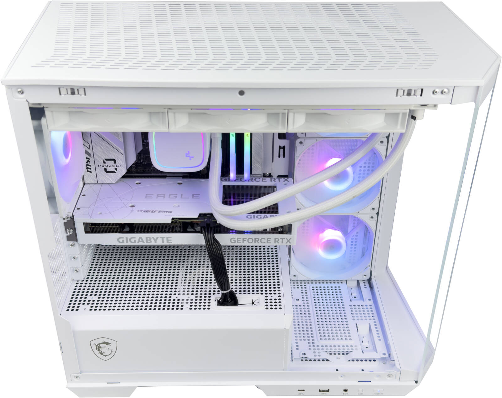 Blizzard Gaming PC - AMD Ryzen 7 9800X3D 8 Cores 16 Threads, NVIDIA RTX 5070 Ti 16GB, 32GB DDR5 RAM 6000MHz, 1TB SSD Gen 4, 850W Gold PSU, 360mm Liquid Cooler, Wi-Fi + BT