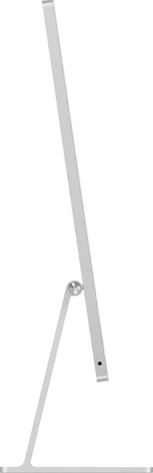 Apple iMac 24'' 4.5K Retina Display PC (Mid 2021), 4480 x 2520 Resolution, M1 Chip with 8 Core CPU / 8 Core GPU, 8GB RAM, 512GB SSD, macOS, Gigabit Ethernet, Silver | MGPD3LL/A